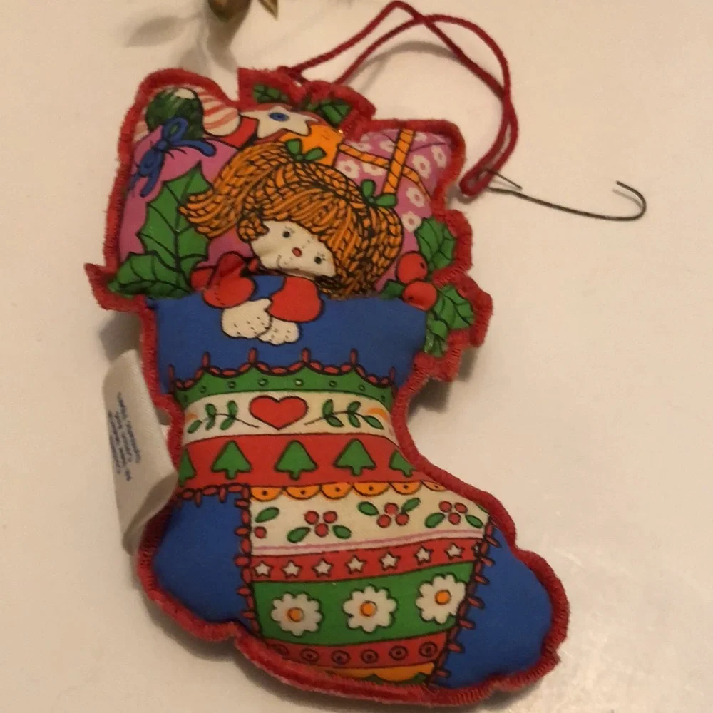 Hallmark 1974 Fabric Christmas Ornaments 1970s Hallmark Fabric Ornaments